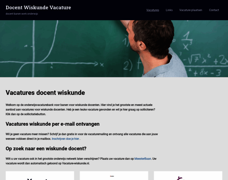 Vacature-wiskunde.nl thumbnail