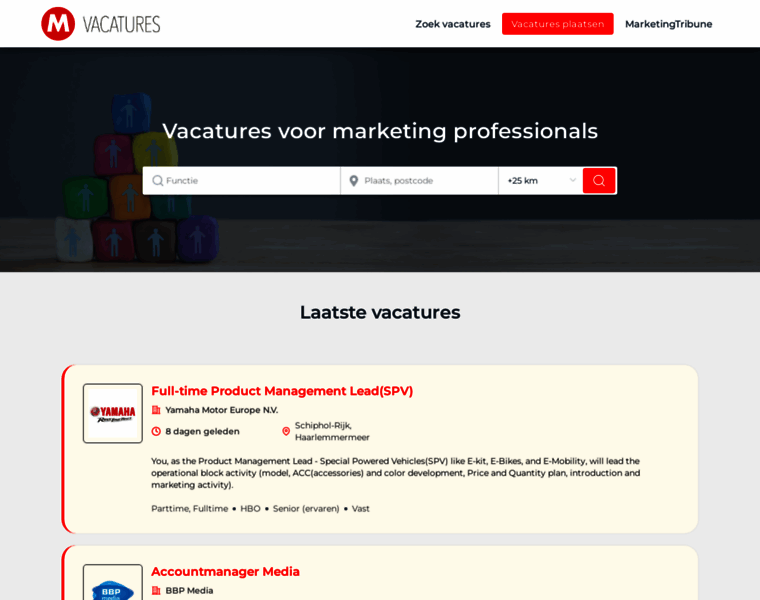Vacatures.marketingtribune.nl thumbnail