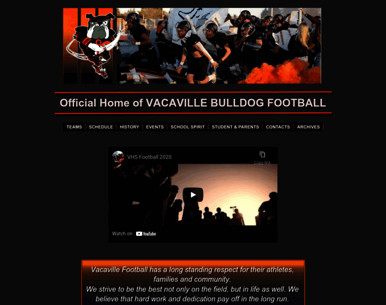 Vacavillefootball.com thumbnail