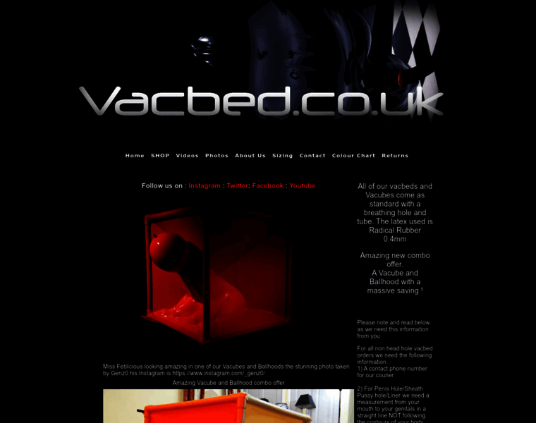Vacbed.co.uk thumbnail