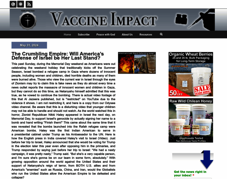 Vaccineimpact.com thumbnail