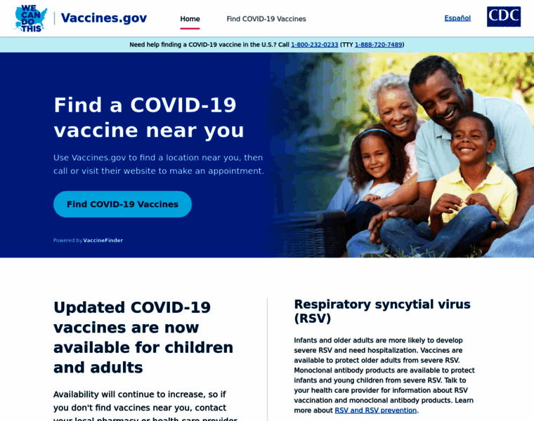 Vaccines.gov thumbnail
