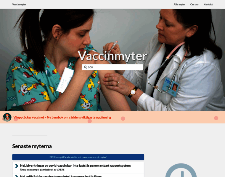 Vaccinmyter.se thumbnail