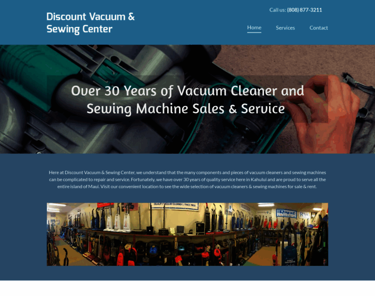 Vacuumandsewing-centermaui.com thumbnail