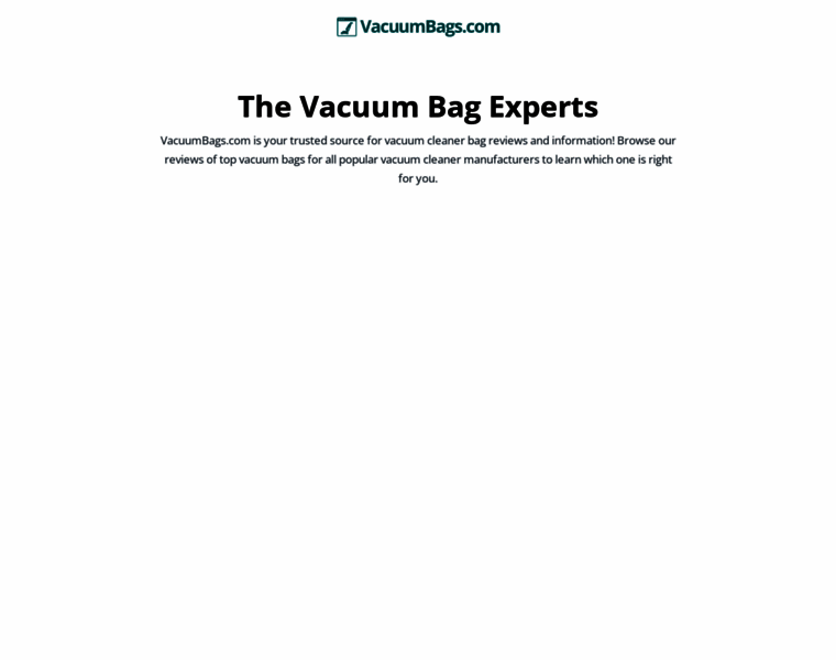 Vacuumbags.com thumbnail