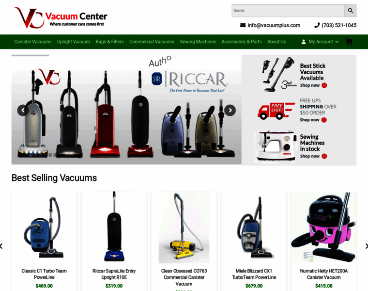 Vacuumplus.com thumbnail