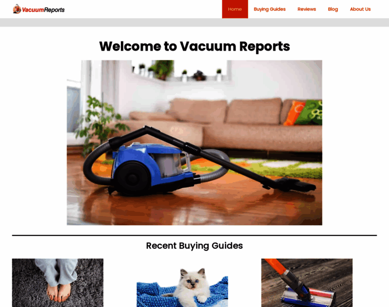 Vacuumreports.com thumbnail