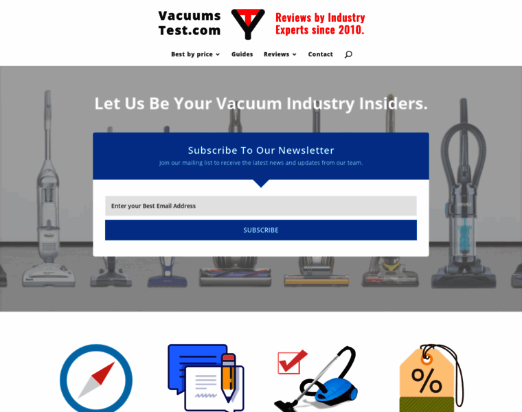 Vacuumstest.com thumbnail
