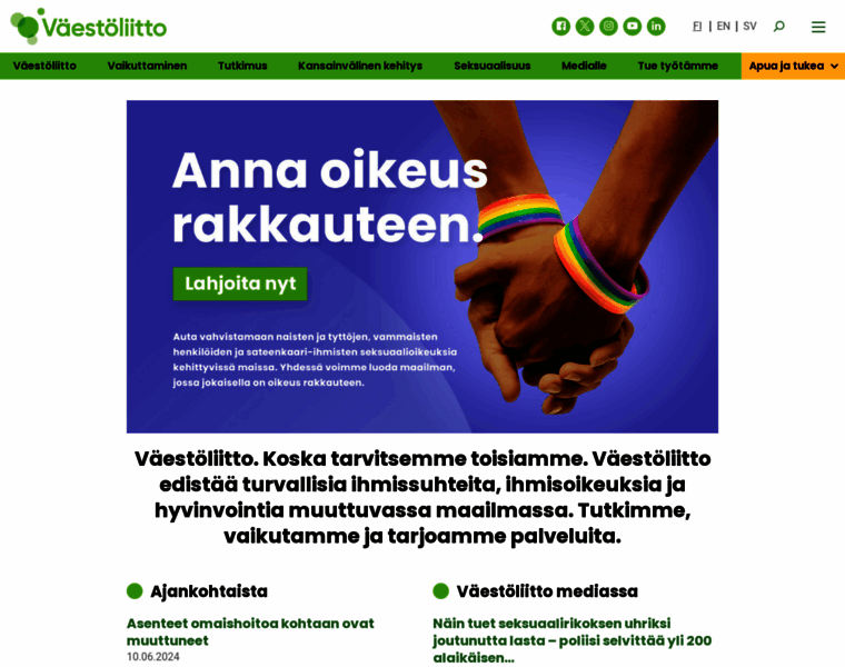 Vaestoliitto.fi thumbnail