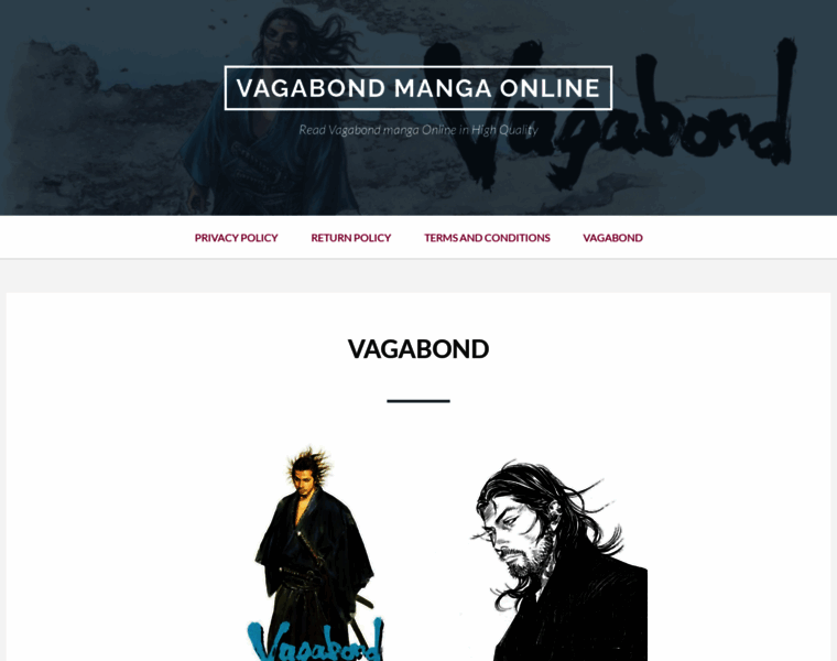 Vagabond-manga.com thumbnail