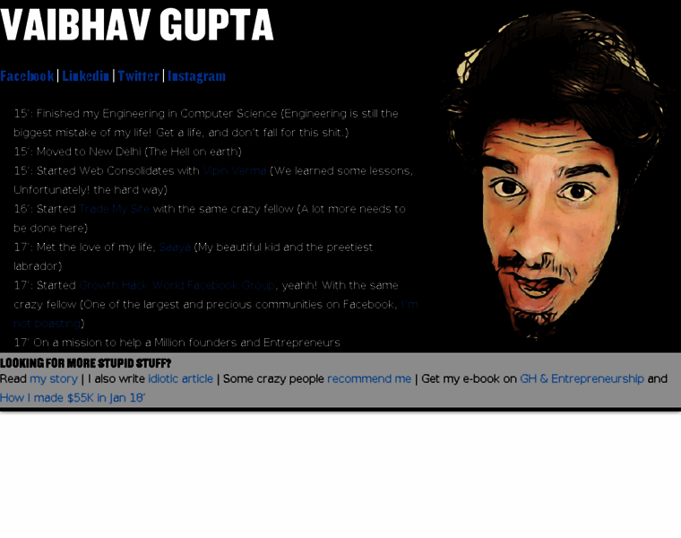 Vaibhav-gupta.com thumbnail