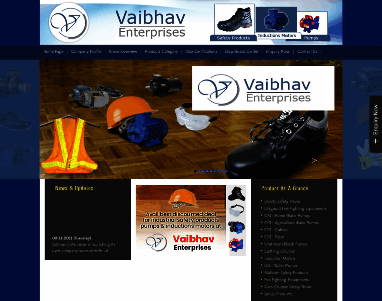 Vaibhaventerprises.com thumbnail