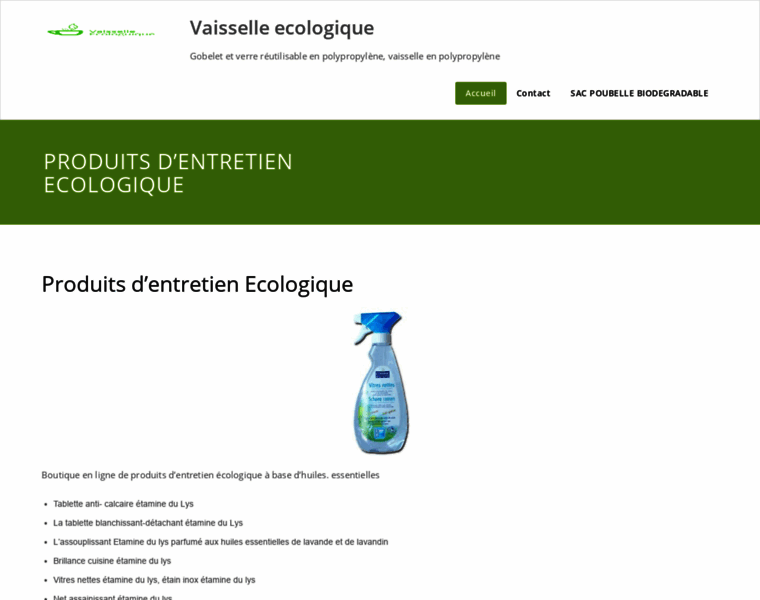Vaisselle-ecologique.com thumbnail