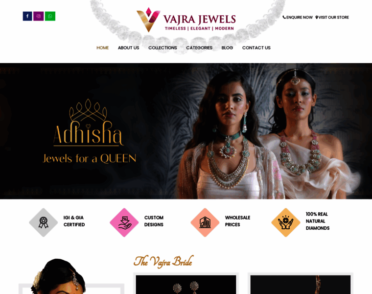 Vajrajewels.in thumbnail Vajrajewels.in thumbnail
