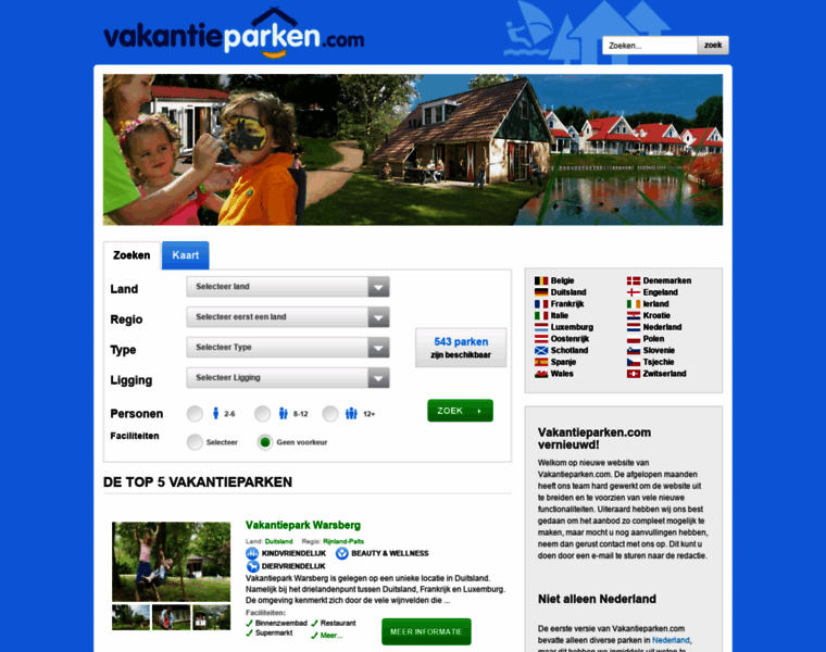 Vakantieparken.com thumbnail