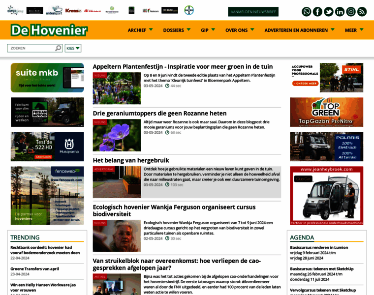 Vakbladdehovenier.nl thumbnail