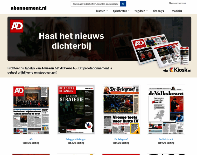 Vakbladen.nl thumbnail