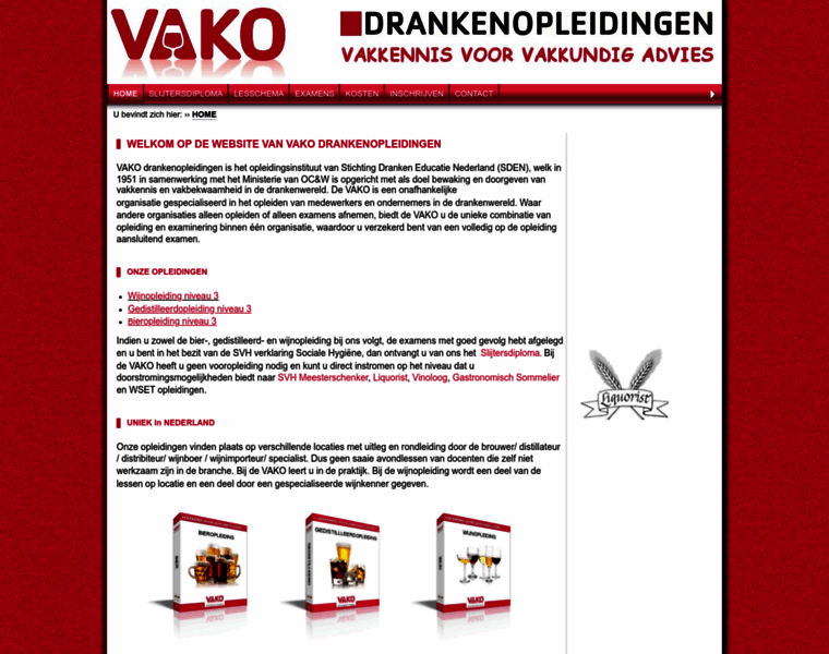 Vako-opleiding.nl thumbnail