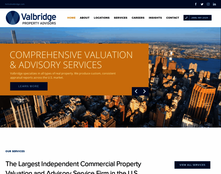 Valbridge.com thumbnail