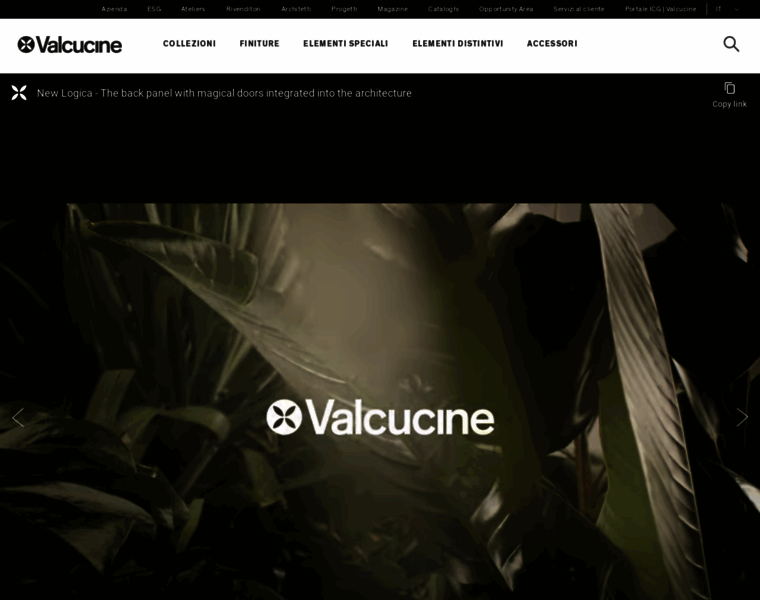 Valcucine.com thumbnail