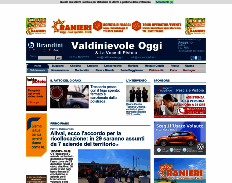 Valdinievoleoggi.com thumbnail