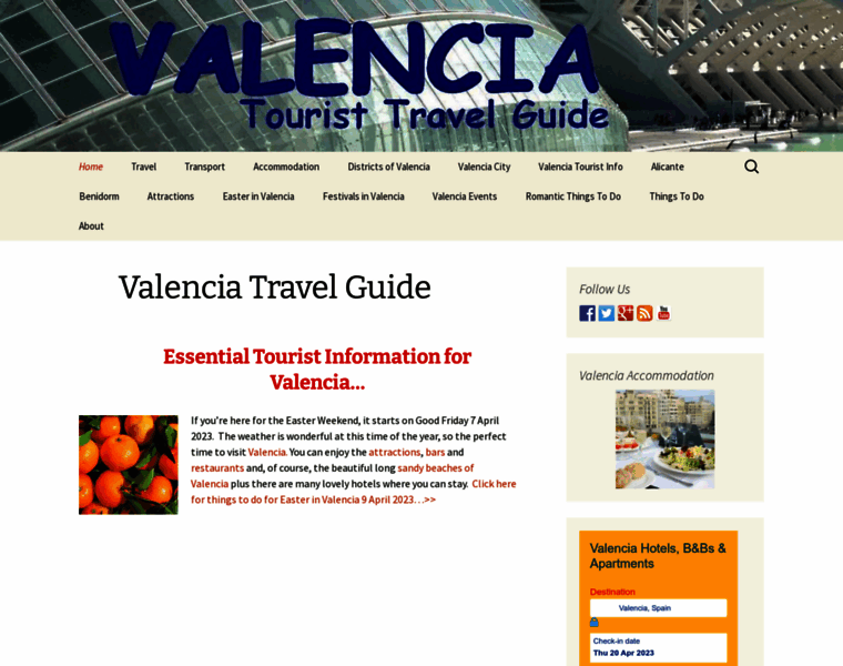 Valencia-tourist-travel-guide.com thumbnail