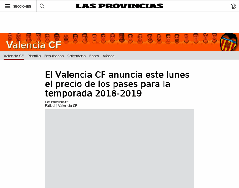 Valenciacf.lasprovincias.es thumbnail