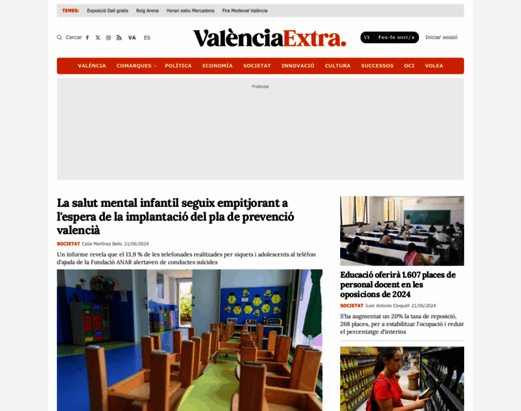 Valenciaextra.com thumbnail