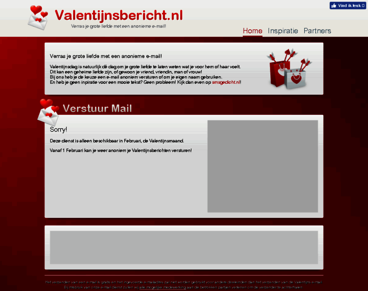 Valentijnsbericht.nl thumbnail