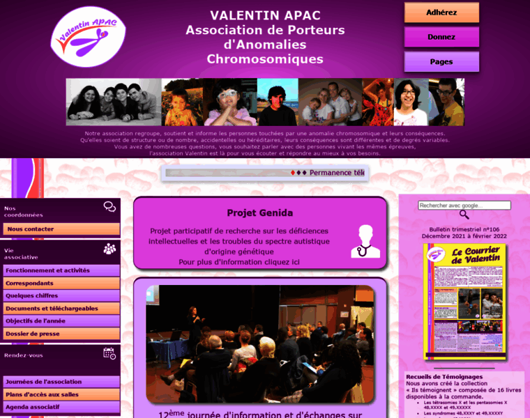 Valentin-apac.org thumbnail