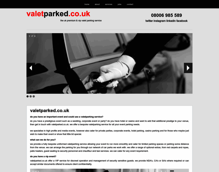 Valetparked.co.uk thumbnail
