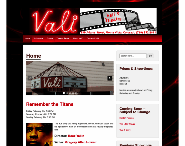 Vali3theater.org thumbnail