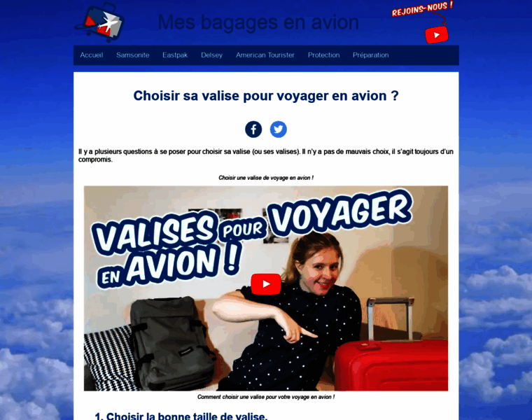 Valise-avion.fr thumbnail