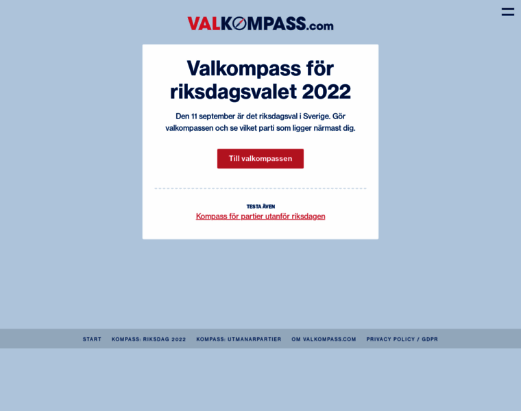 Valkompass.com thumbnail