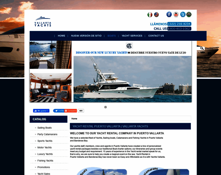 Vallarta-yachts.com thumbnail
