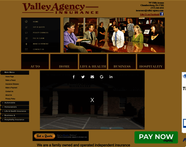 Valley-agency.com thumbnail