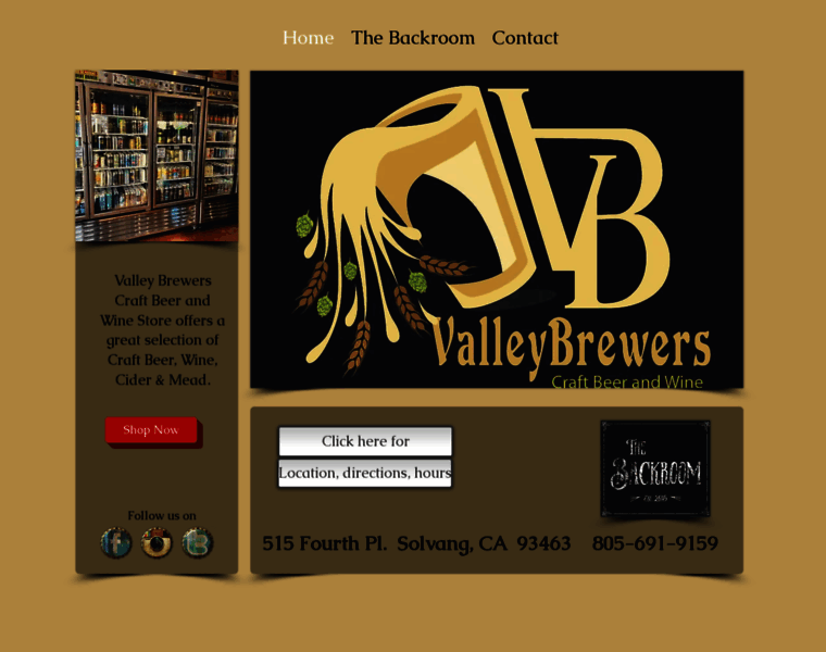 Valleybrewers.com thumbnail