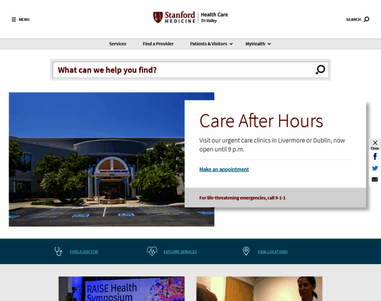 Valleycare.com thumbnail