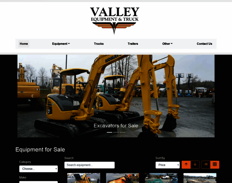 Valleyequipmentandtruck.com thumbnail