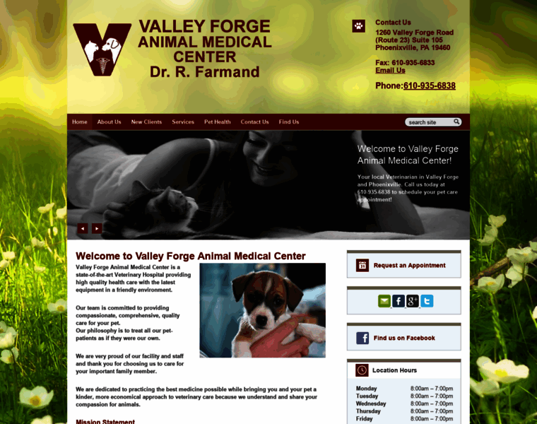 Valleyforgeveterinarian.com thumbnail
