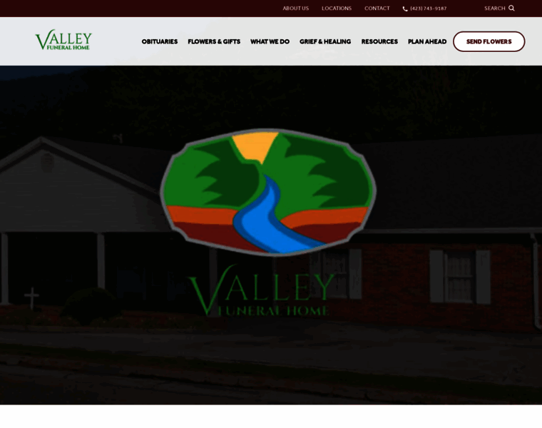 Valleyfuneralhome.net thumbnail