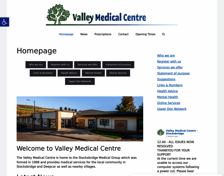 Valleymedicalcentre.org.uk thumbnail