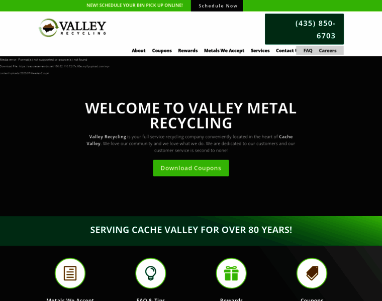 Valleymetalrecycling.com thumbnail