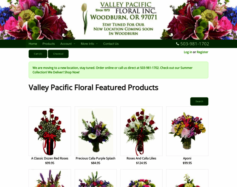 Valleypacificfloral.com thumbnail