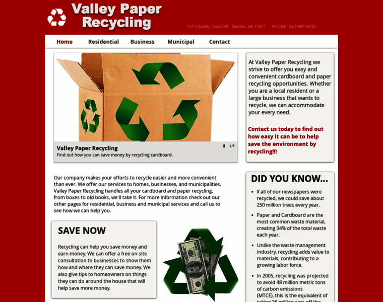 Valleypaperrecycling.com thumbnail