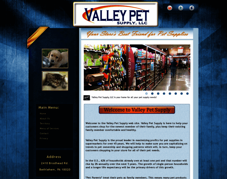 Valleypetsupplies.com thumbnail