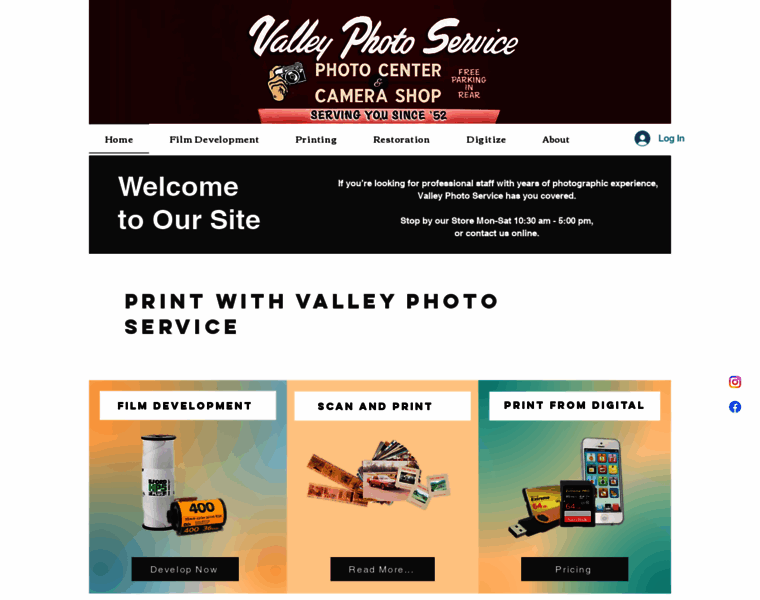 Valleyphotoservice.com thumbnail