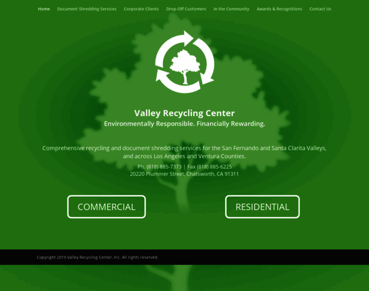 Valleyrecyclingcenter.com thumbnail