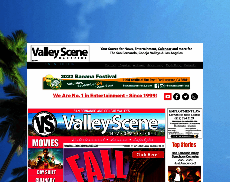 Valleyscenemagazine.com thumbnail