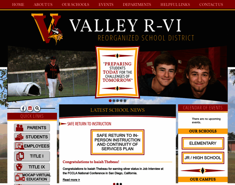 Valleyschooldistrict.org thumbnail